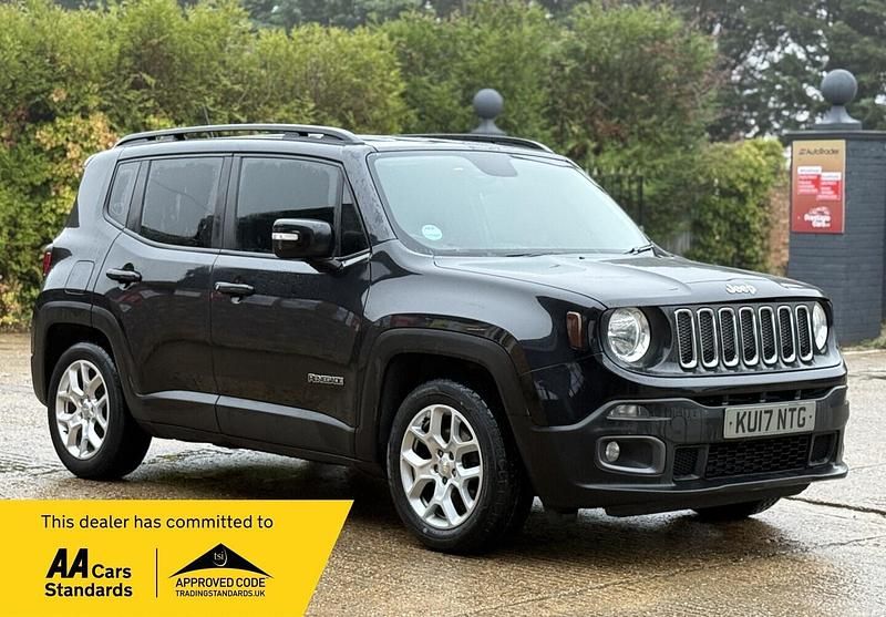 Black Used 2017 Jeep Renegade Longitude SUV | £5,490 (Fair price) - Image 1/2