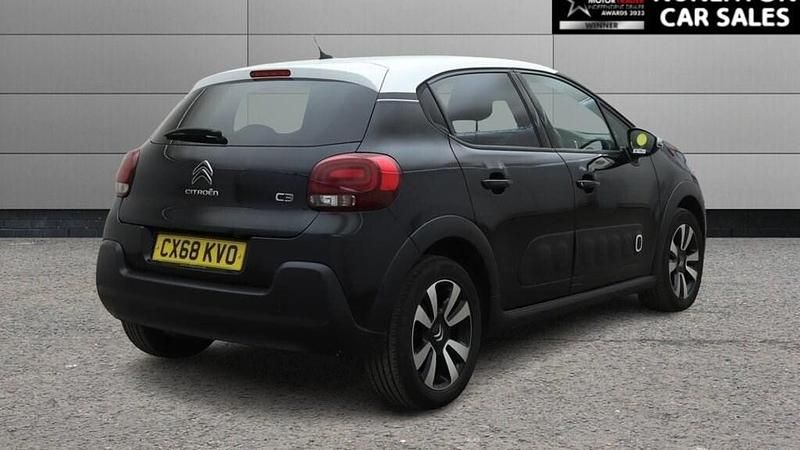 Used Citroën C3 Flair 82 HP (60 kW) 2018 Black Hatchback