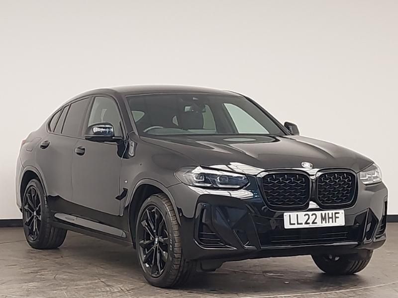 Black Used 2022 BMW X4 M Sport SUV | £41,888 (Fair price) - Image 1/4