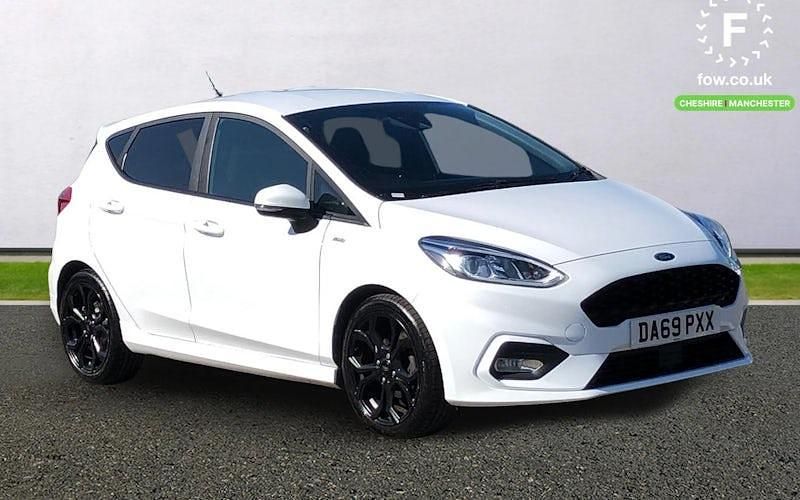 Used Ford Fiesta ST-Line 101 HP (74 kW) 2019 White Hatchback