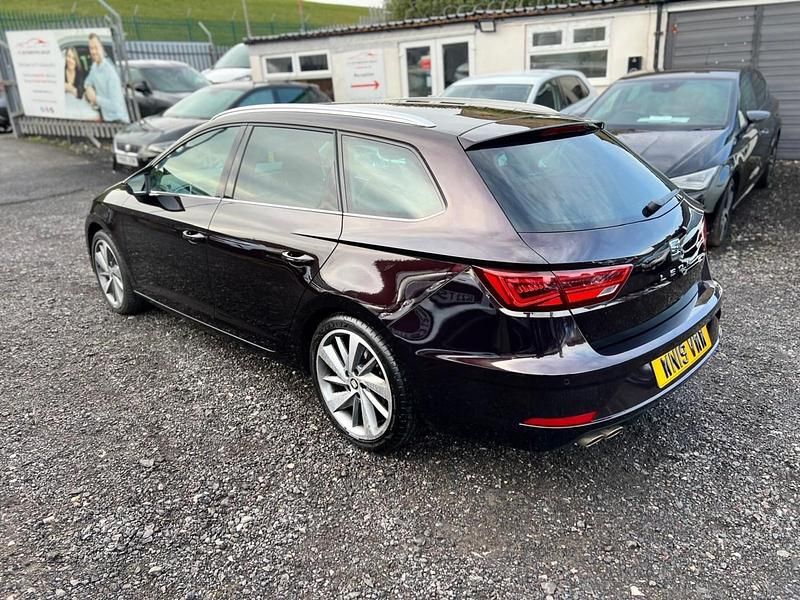 Used Seat Leon ST XCELLENCE Lux 2019 Purple Estate