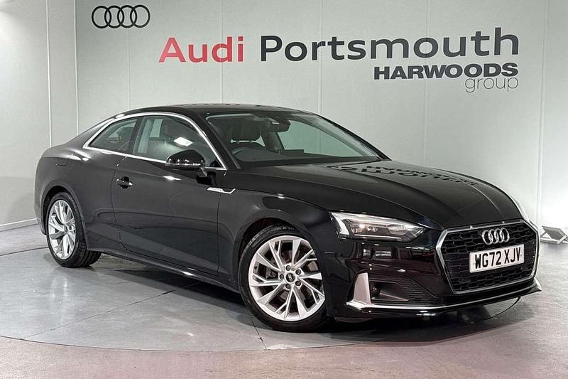 Black Used 2023 Audi A5 Sport Coupe | £22,990 (Super price) - Image 1/4