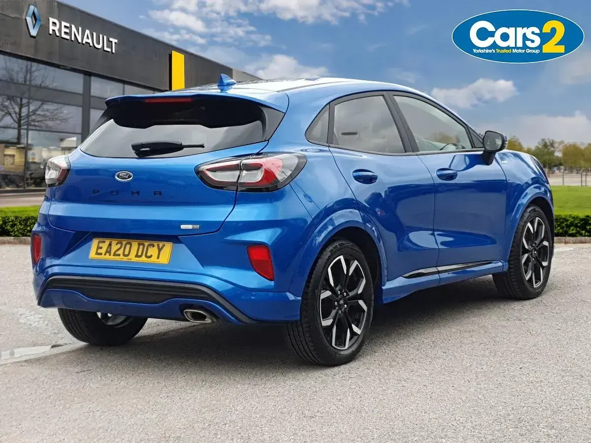 Used Ford Puma Titanium 153 HP (112 kW) 2020 Blue SUV