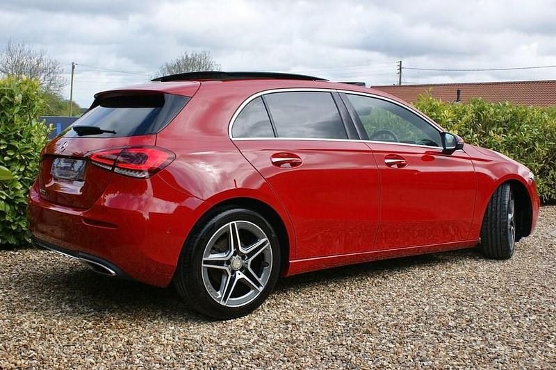 Used Mercedes A200 Premium Plus 2018 Red Hatchback