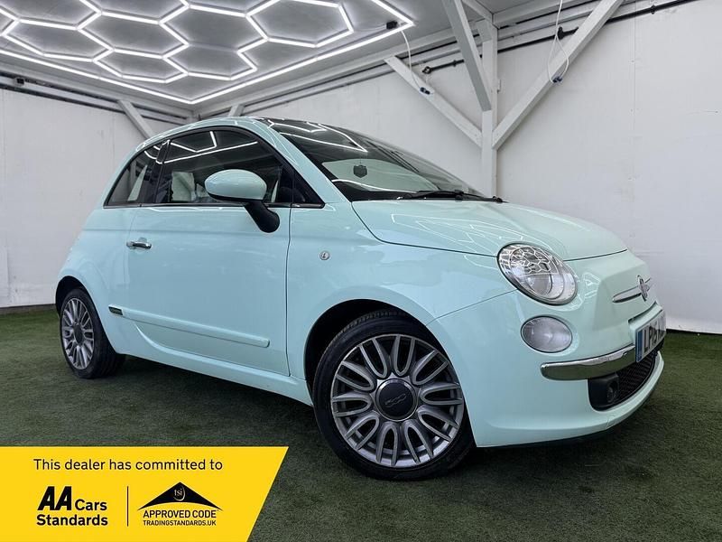 Used Fiat 500 Lounge 2015 Green Hatchback