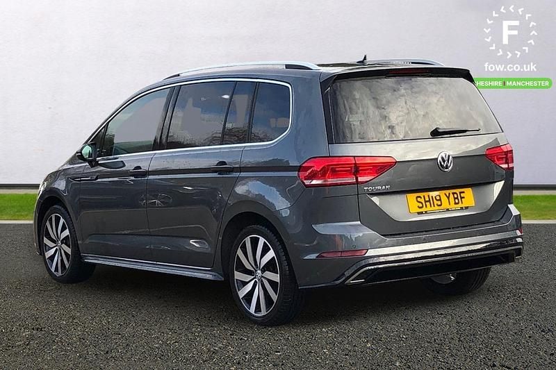 Used VW Touran R-line 150 HP (110 kW) 2019 Grey MPV