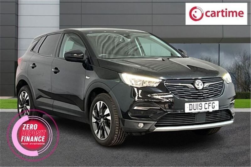 Black Used 2019 Vauxhall Grandland X Sport SUV | £9,299 (Fair price) - Image 1/3