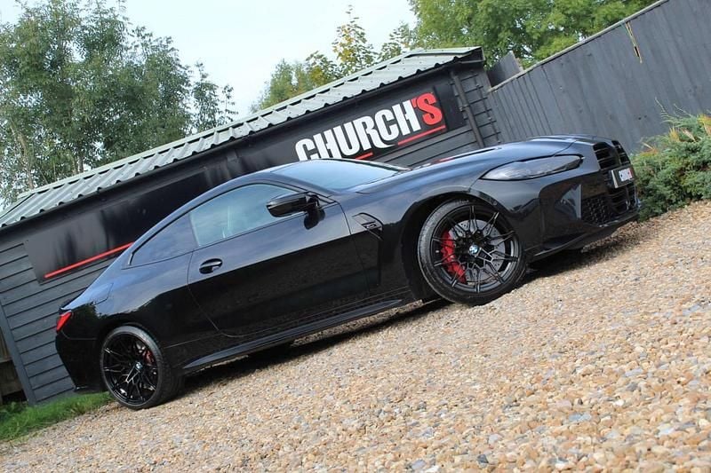 Black Used 2023 BMW M4 Competition Edition Coupe | £51,490 (Super price) - Image 1/4