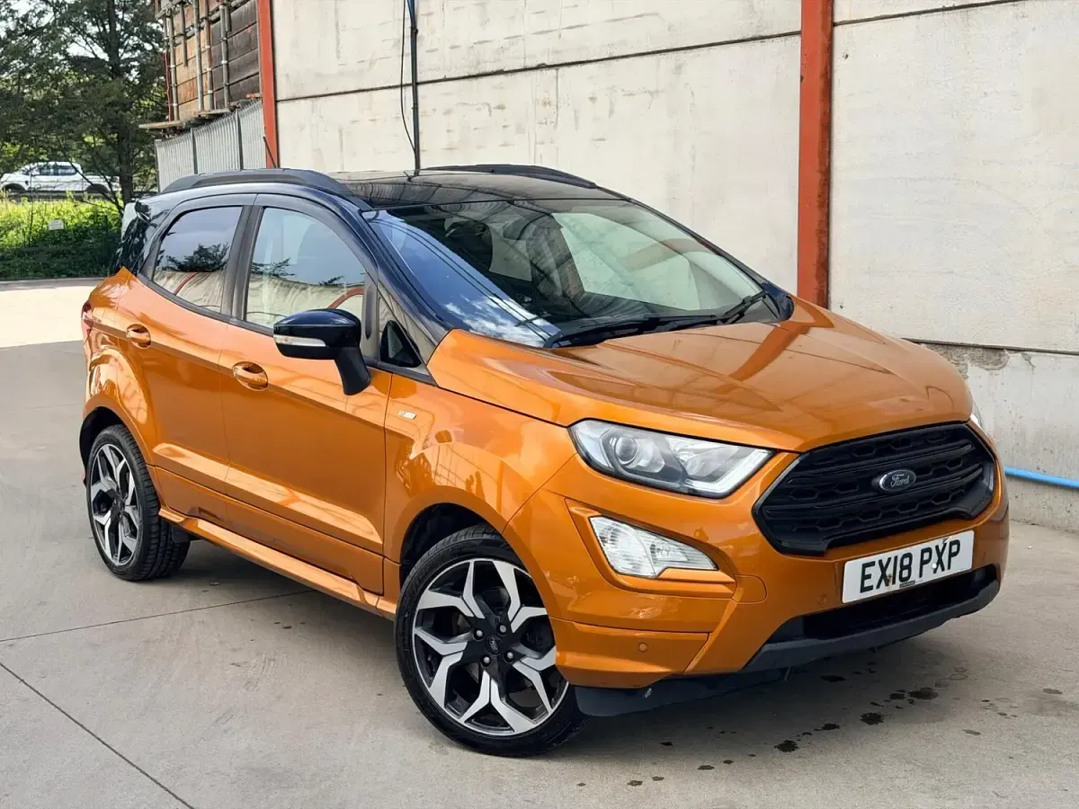 Usado Ford Ecosport ST-Line 2018 Laranja SUV
