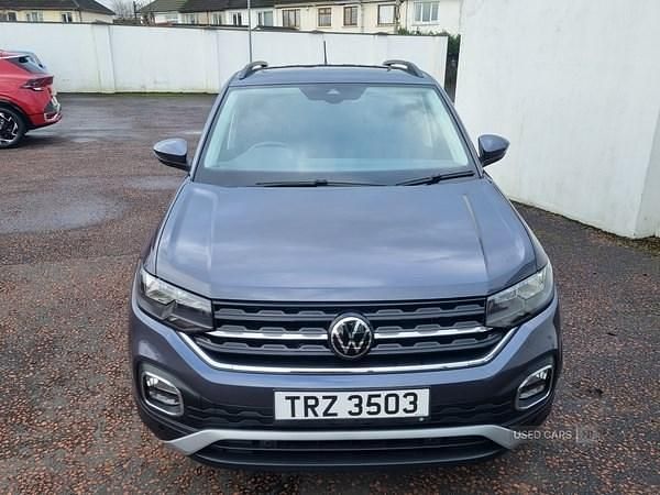 Used VW T-Cross Active 2022 Grey SUV