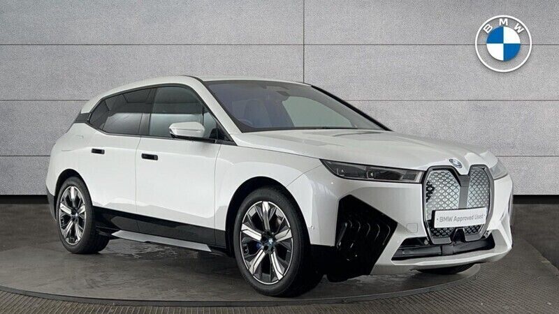White Used 2024 BMW iX M Sport SUV | £42,990 (Fair price) - Image 1/4