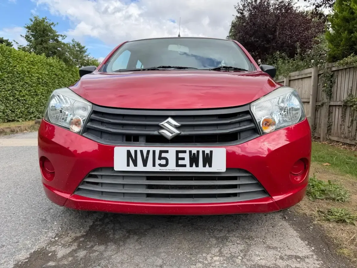Used Suzuki Celerio SZ3 68 HP (50 kW) 2015 Red Hatchback