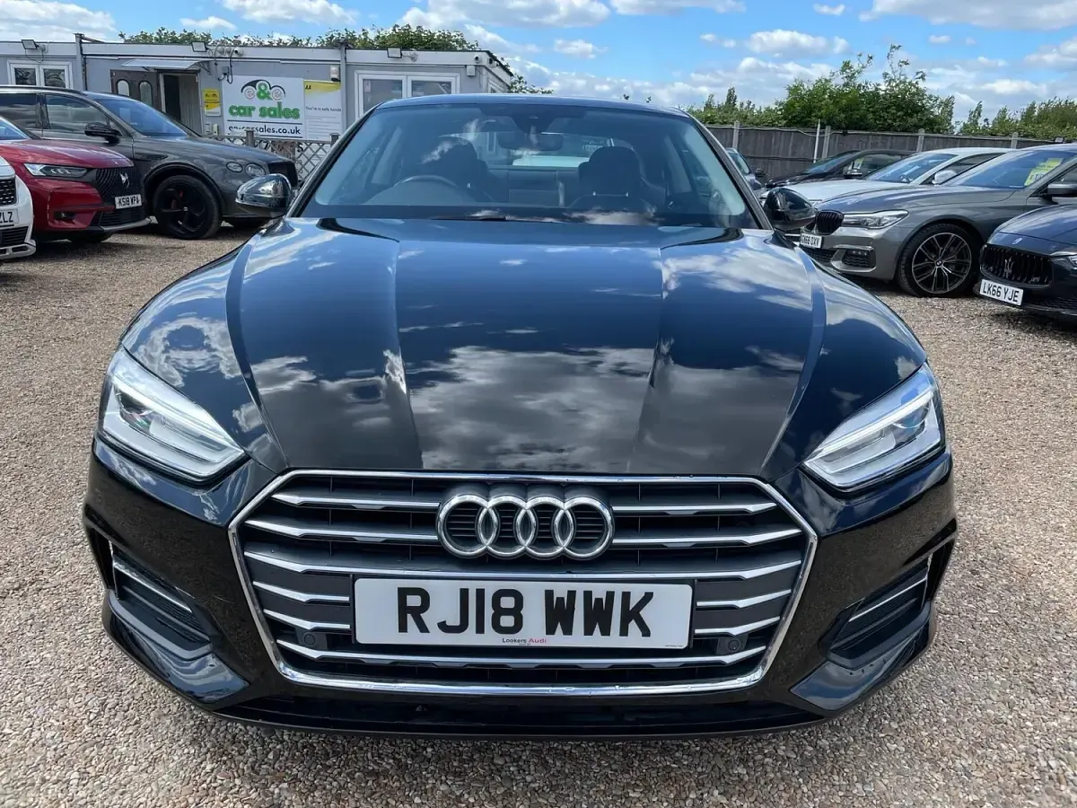 Used Audi A5 Sport 190 HP (139 kW) 2018 Black Coupe