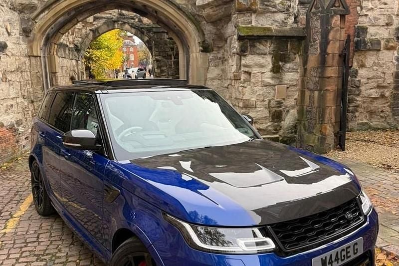Blue Used 2020 Land Rover Range Rover Sport SVR SUV | £39,995 (Super price) - Image 1/1