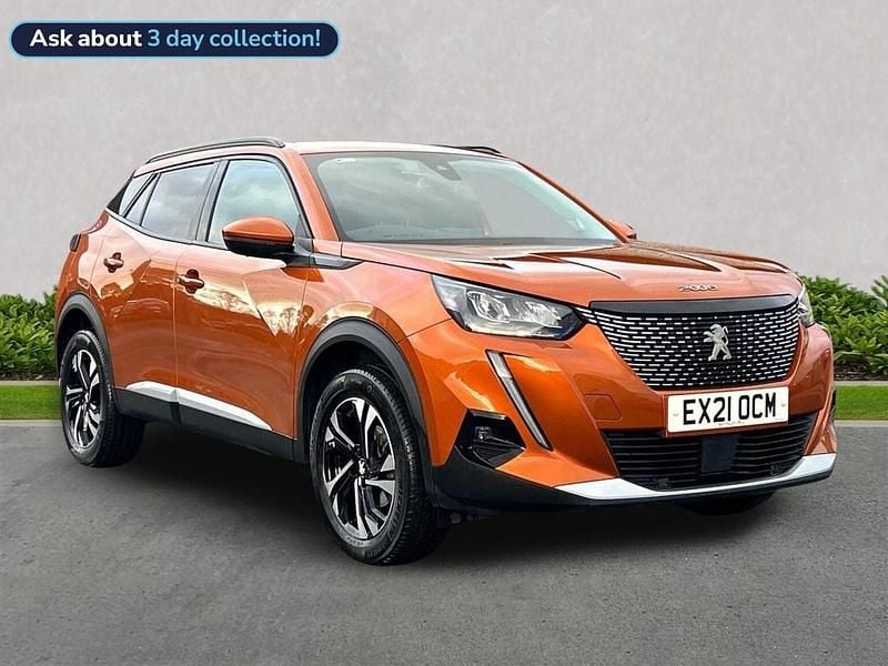 Orange Used 2021 Peugeot 2008 Allure Premium SUV | £13,750 (Good price) - Image 1/4