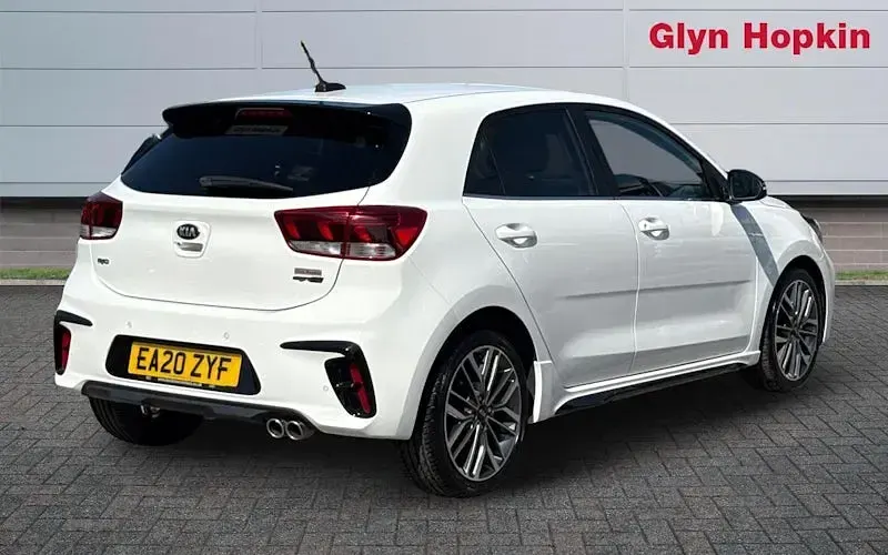 Used Kia Rio GT-Line 120 HP (88 kW) 2020 White Hatchback