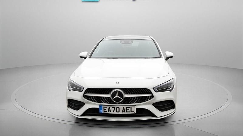 Used Mercedes CLA180 AMG line 134 HP (98 kW) 2020 White Sedan
