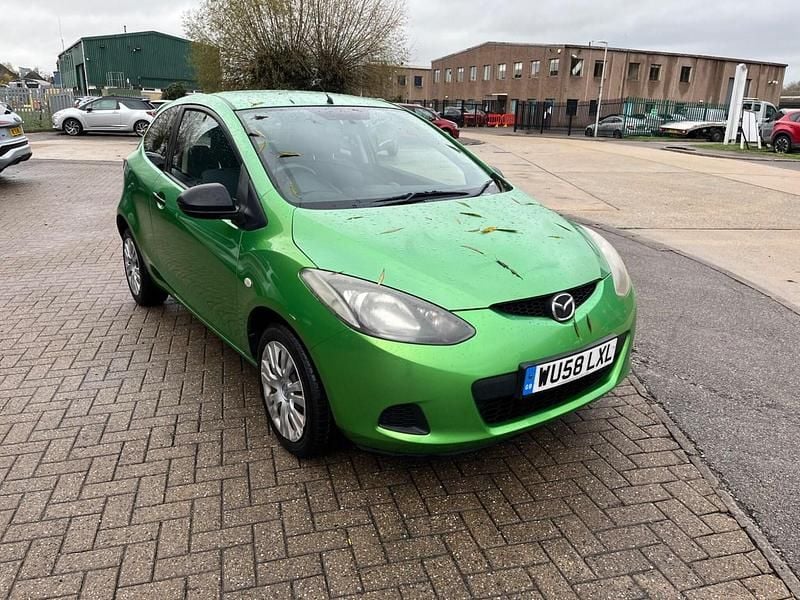 Green Used 2008 Mazda 2 Hatchback | £990 (Fair price) - Image 1/4