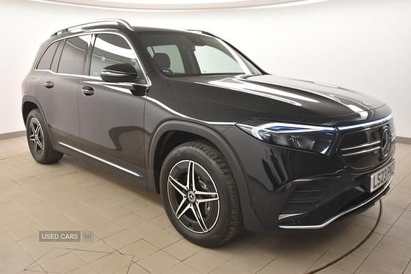 Black Used 2023 Mercedes EQB350 AMG line SUV | £29,485 (Fair price) - Image 1/4