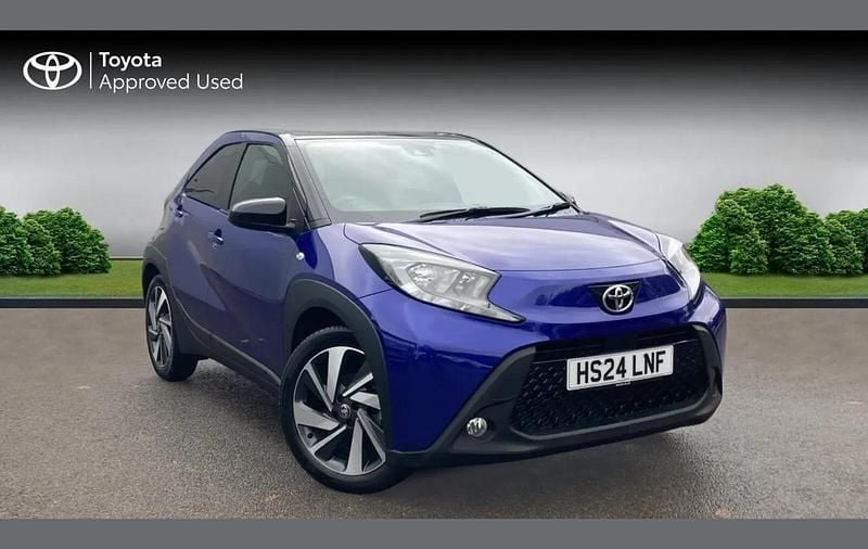 Juniper blue Used 2024 Toyota Aygo X SUV | £13,547 - Image 1/4