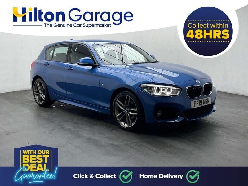 Used BMW 118 M Sport 136 HP (100 kW) 2019 Blue Hatchback