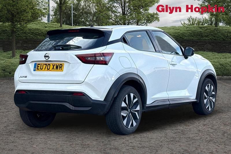 Used Nissan Juke Acenta 2020 White SUV