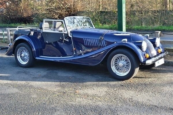 Indigo blue Used 1997 Morgan Plus 4 Cabriolet | £26,995 - Image 1/1