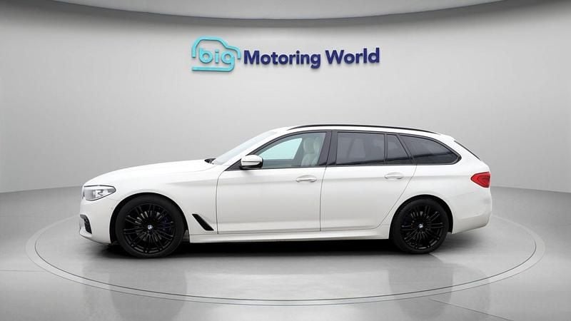 Used BMW 530 M Sport 248 HP (182 kW) 2018 White Estate