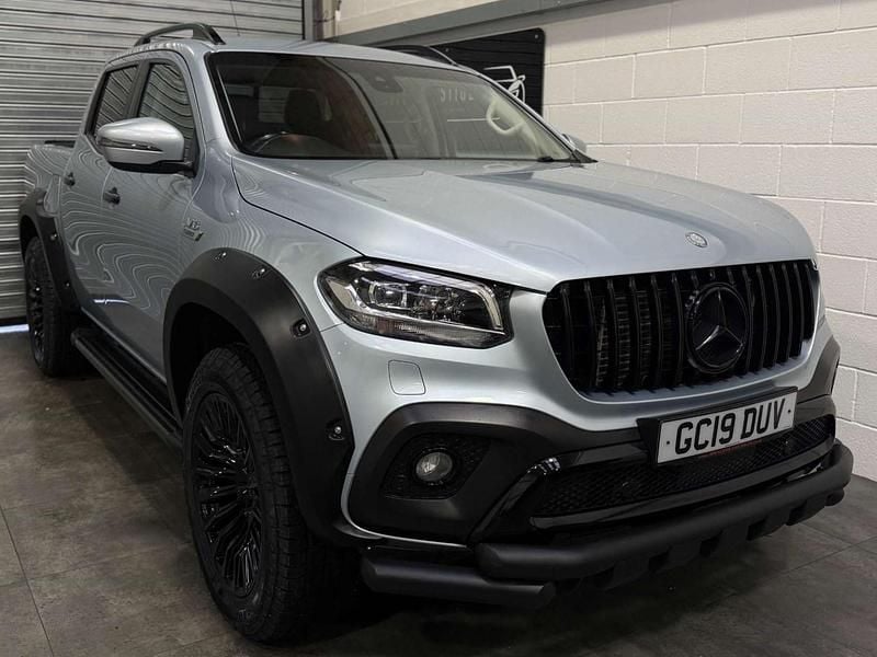 Silver Used 2019 Mercedes X350 Pickup | £28,989 - Image 1/4