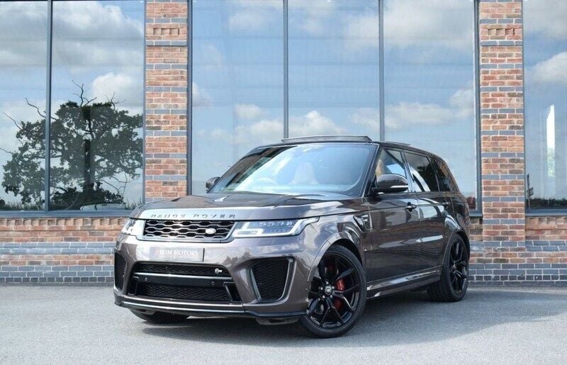 Red Used 2021 Land Rover Range Rover Sport SVR SUV | £61,999 - Image 1/4