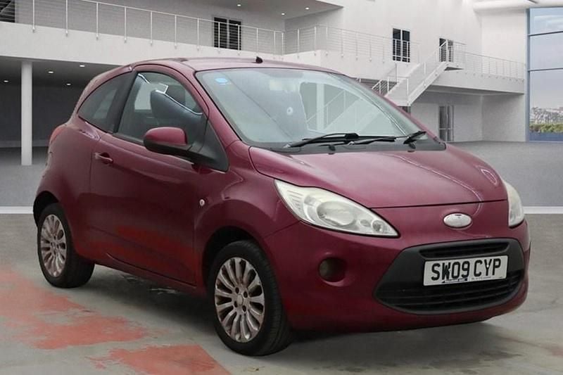 Red Used 2009 Ford Ka Zetec Hatchback | £1,295 (Good price) - Image 1/1