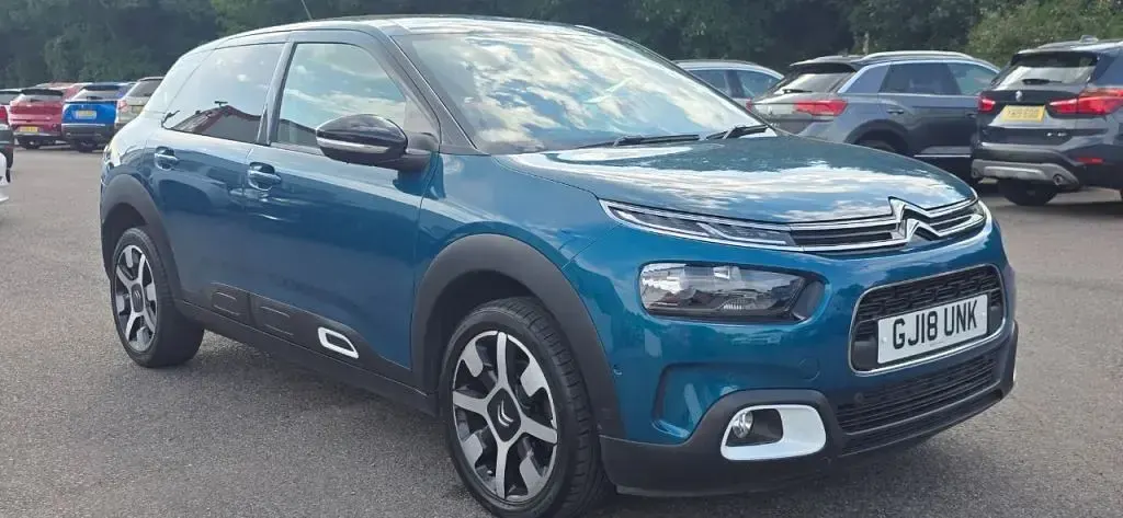 Used Citroën C4 Cactus Flair 2018 Blue Hatchback