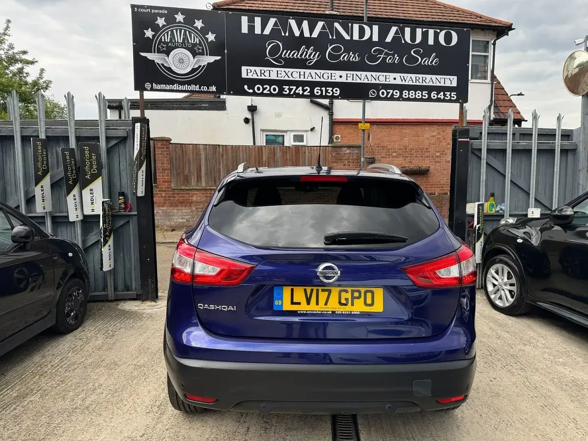 Używany Nissan Qashqai N-Connecta 115 KM (84 kW) 2017 Niebieski SUV