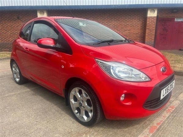 Red Used 2016 Ford Ka Zetec Hatchback | £4,295 (Fair price) - Image 1/1