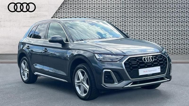 Grey Used 2022 Audi Q5 S-Line SUV | £24,977 (Good price) - Image 1/4