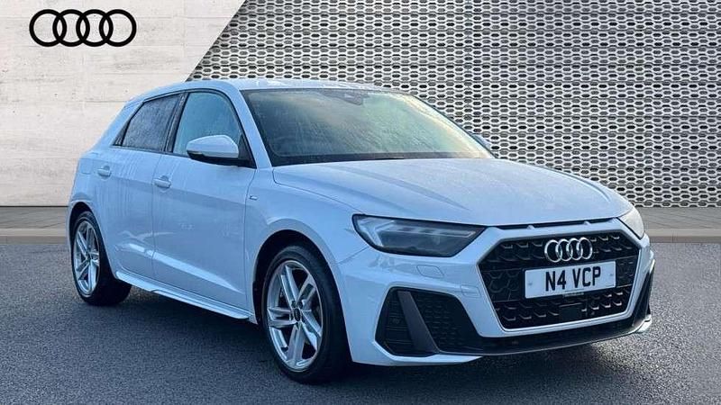 White Used 2022 Audi A1 S-Line Hatchback | £19,845 (A bit pricey) - Image 1/4
