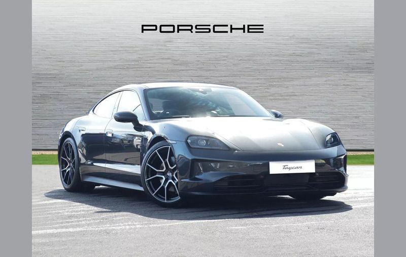 Grey New 2025 Porsche Taycan Sedan | £101,990 - Image 1/4