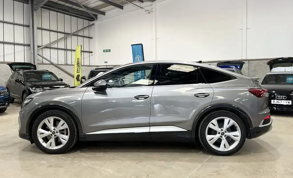 Used Audi Q4 Sportback e-tron S-Line 150 kW (204 HP) 2023 Grey SUV