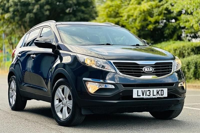Black Used 2013 Kia Sportage 2 SUV | £3,495 (Good price) - Image 1/1