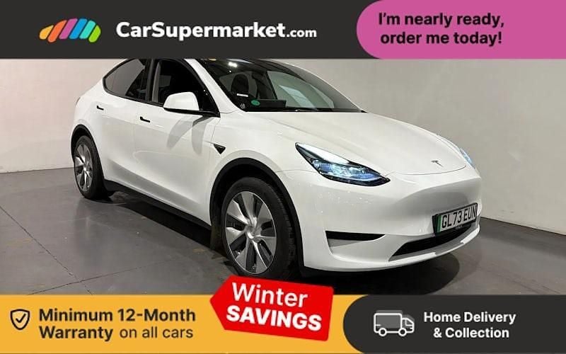 White Used 2023 Tesla Model Y RWD SUV | £25,187 (Fair price) - Image 1/3
