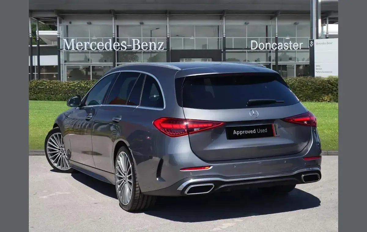 Used Mercedes C200 AMG Line Premium 200 HP (147 kW) 2022 Grey Estate