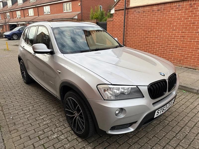 Begagnad BMW X3 2013 Silver SUV