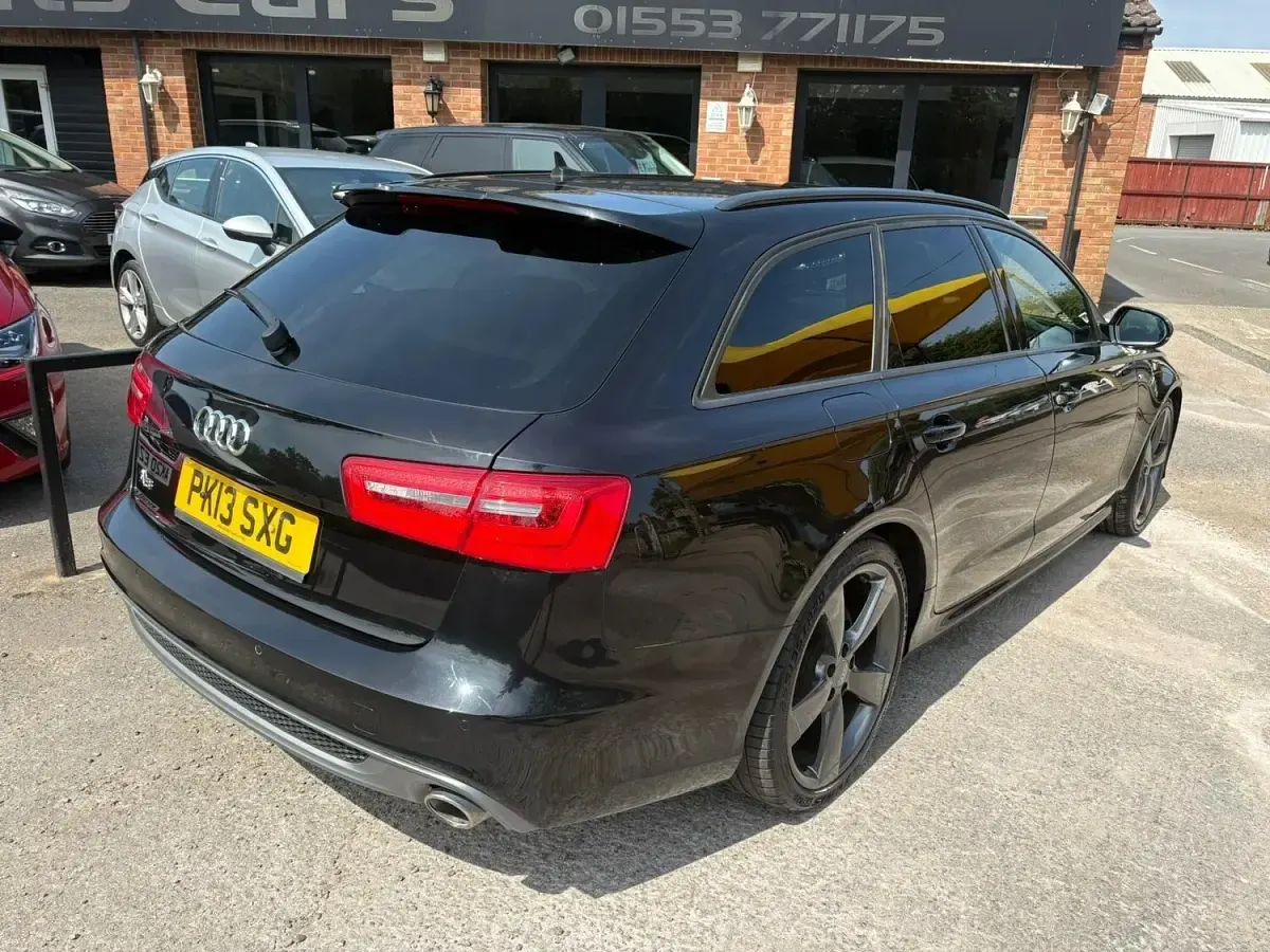 Used Audi A6 Black Edition 204 HP (150 kW) 2013 Black Estate