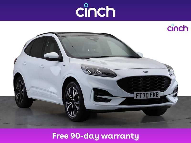 White Used 2021 Ford Kuga ST-Line X SUV | £17,549 (Fair price) - Image 1/3