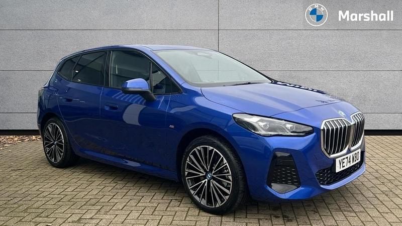 Blue Used 2024 BMW 230e Active Tourer M Sport MPV | £27,337 (Fair price) - Image 1/4