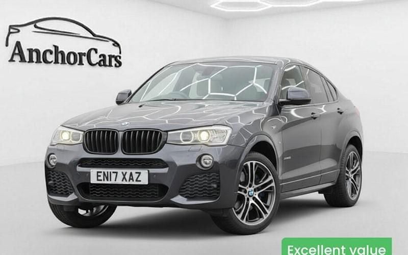 Used BMW X4 M Sport 190 HP (139 kW) 2017 Grey SUV