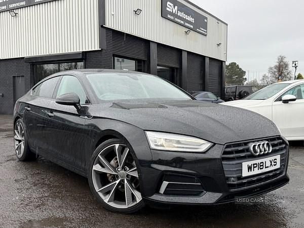 Used Audi A5 Sport 190 HP (139 kW) 2018 Black Coupe