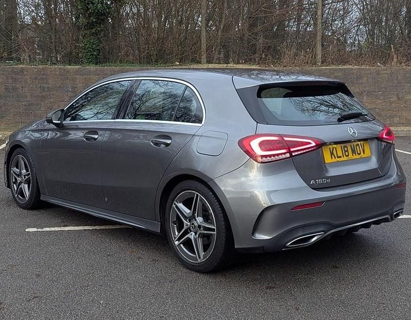 Used Mercedes A180 AMG line 2018 Grey Hatchback