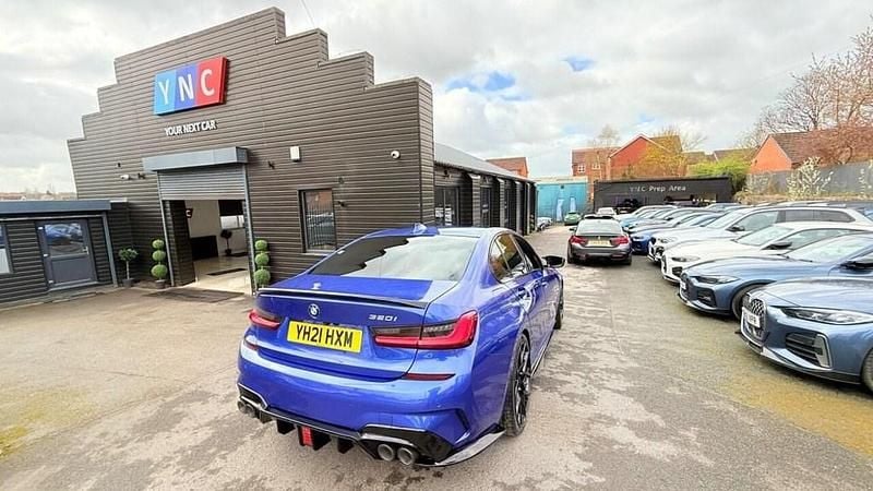 Used BMW 320 M Sport 2021 Blue Sedan