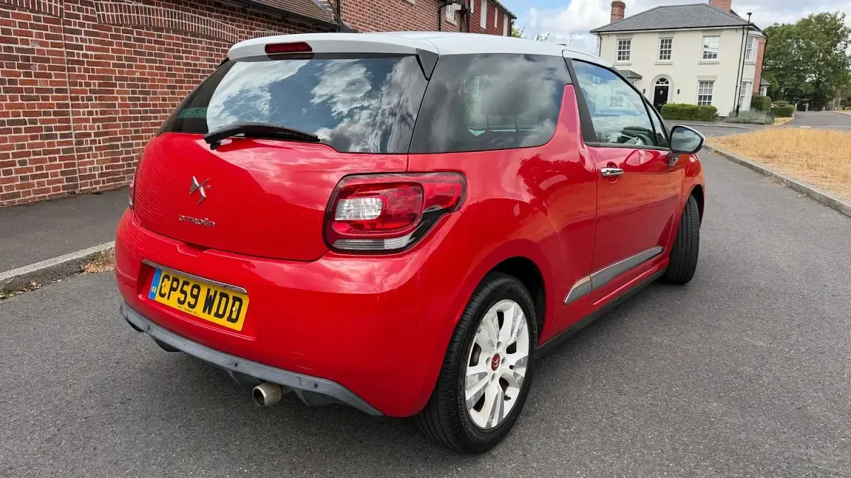 Used Citroën DS3 120 HP (88 kW) 2010 Red Hatchback